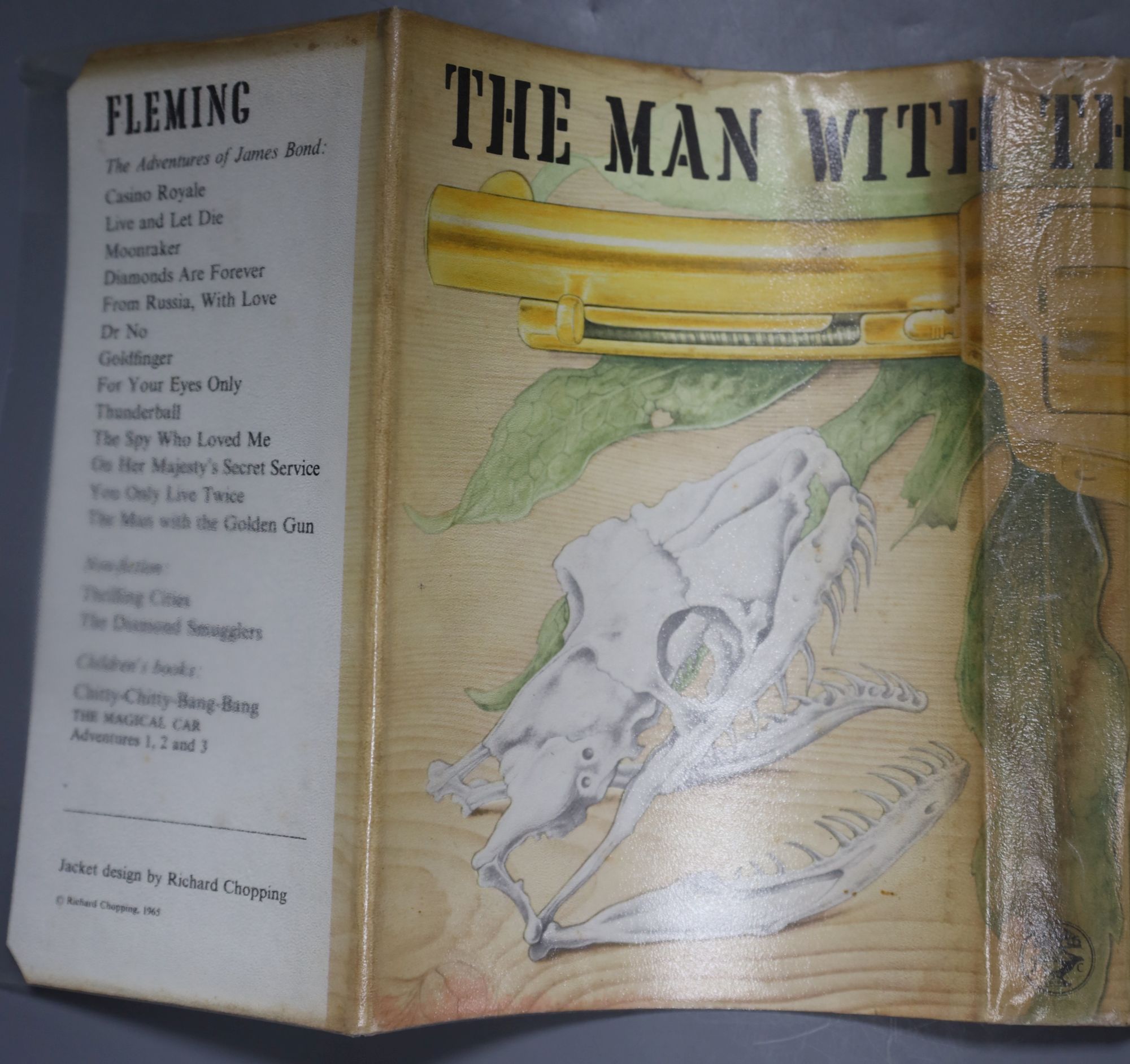 Fleming, Ian - The Man with the Golden Gun, 1st edition (1st issue, 2nd state), d/wrapper, 1965